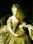 Alexander Roslin Portrait of Hedwig Elizabeth Charlotte of Holstein-Gottorp oil